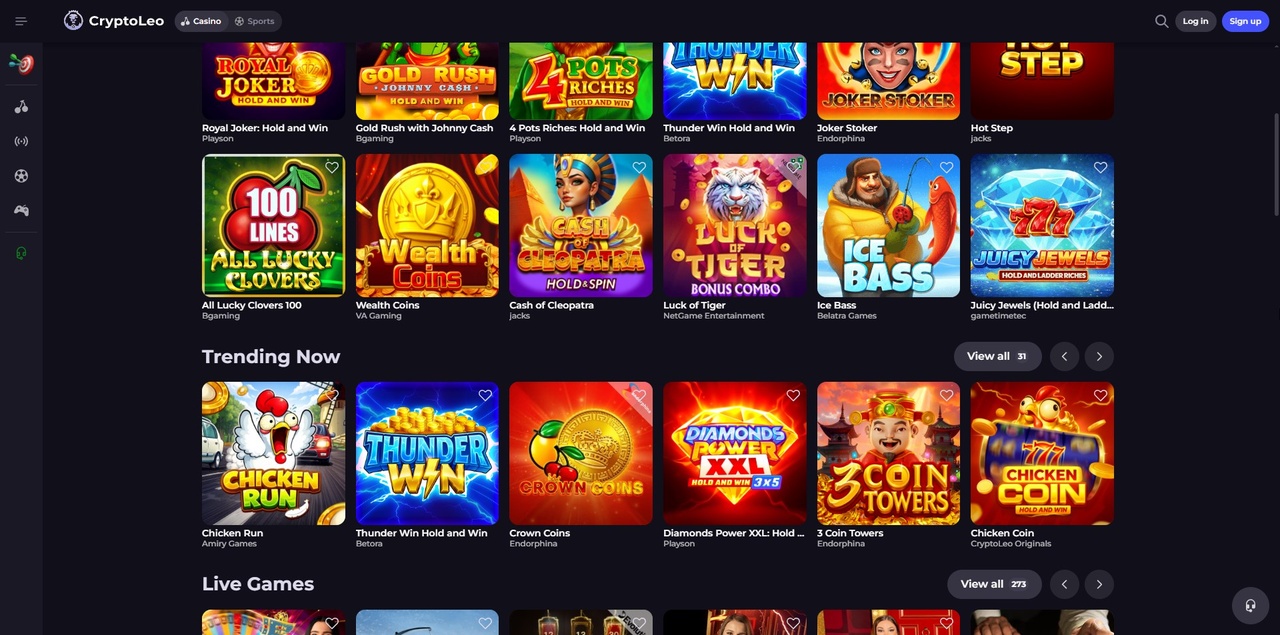 CryptoLeo Casino Casino